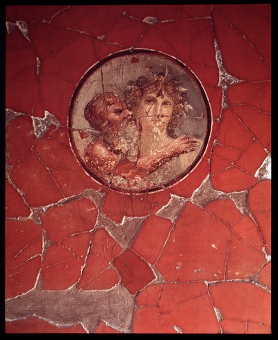 Bacchus with a Satyr by Roman Roman