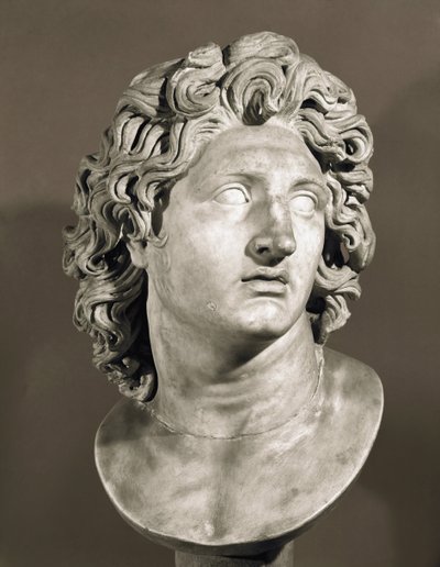 Bust of Alexander the Great by Roman Roman