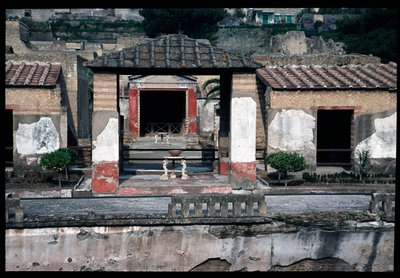 Casa dei cervi, 5th century BC-1st century AD by Roman Roman