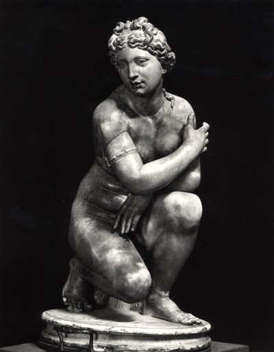 Crouching Venus, copy of a 3rd century BC Greek original by Roman Roman