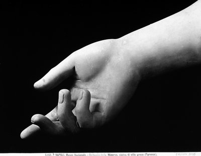 Detail of the Hand of the Athena Farnese by Roman Roman