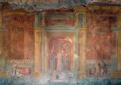 Fresco Depicting Iphigenia in Tauris, House of Pinarius Cerialis, Pompeii by Roman Roman