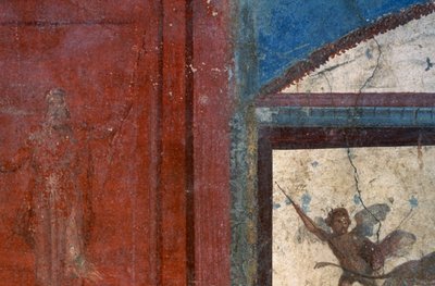 Fresco from House of Ceii, Pompeii (UNESCO World Heritage List) by Roman Roman