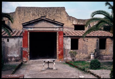 Garden of Casa dei Cervi, 5th century BC-1st century AD by Roman Roman