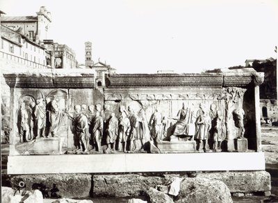 Pluteus of Trajan with Depictions of the Institutio Alimentaria by Roman Roman