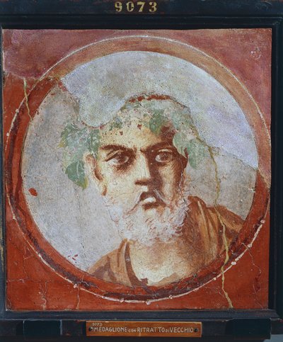 Portrait of an Old Man (Probably a Poet or Philosopher) by Roman Roman