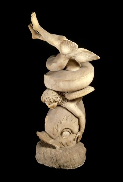 Eros on a Dolphin by Roman Roman