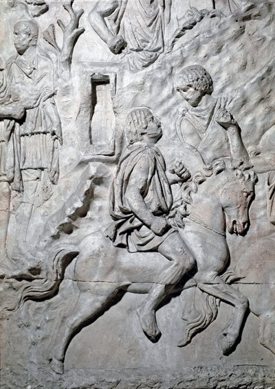 A Numidian Rider, Mould of 1862, Column of Trajan, Rome by Roman Roman