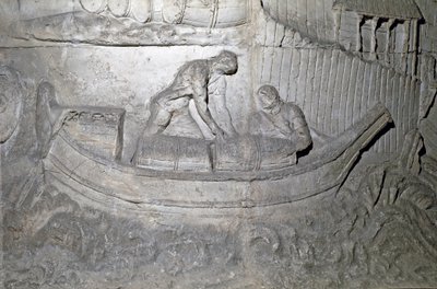 Boat Loads Provisions on the Danube During the First War in Dacia by Roman Roman
