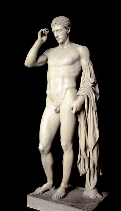 Marble Sculpture of Marcus Claudius Marcellus (42-23 BC), Made by Cleomenes l