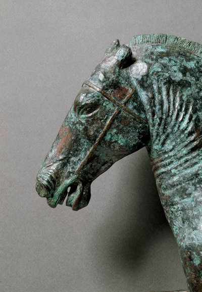 Galloping Horse (Detail) by Roman Roman