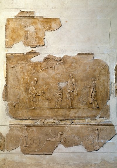 Roman art: initiation to the mysteries of Dionysus: celebration of Dionysian rituals by Roman Roman