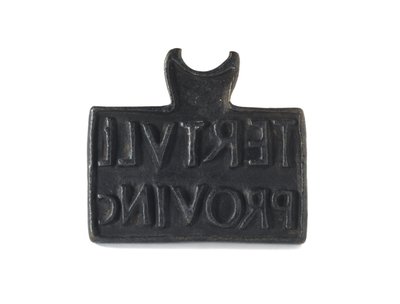 Roman Stamp Used for Stamping Produce or Property, from Cramond, Midlothian, AD 140-211 by Roman Roman