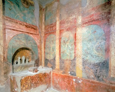 Room Dedicated to Domestic Worship of Lares by Roman Roman