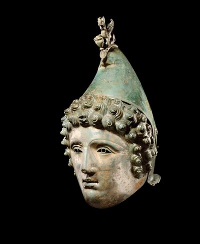 The Crosby Garrett Helmet, Late 1st-2nd Century AD (detail) by Roman Roman