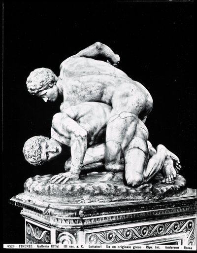 The Wrestlers, after a Greek original of the 3rd century BC by Roman Roman