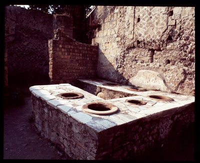 Thermopolium Marble Counter by Roman Roman