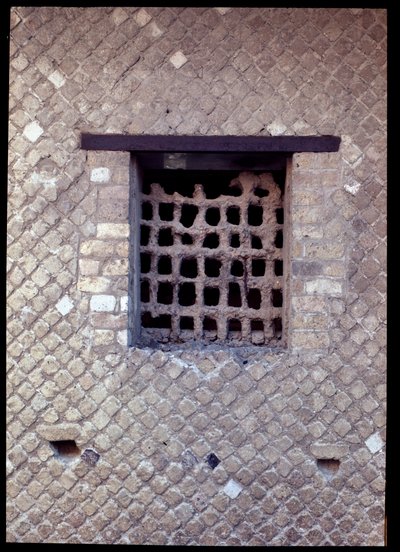 View of a window of the casa dell