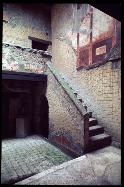 View of the Casa del Bel Cortile, 5th Century BC-1st Century AD by Roman Roman