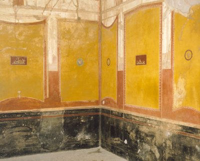 Wall Paintings of House of Vettii, Pompeii, Campania, Roman Civilization by Roman Roman