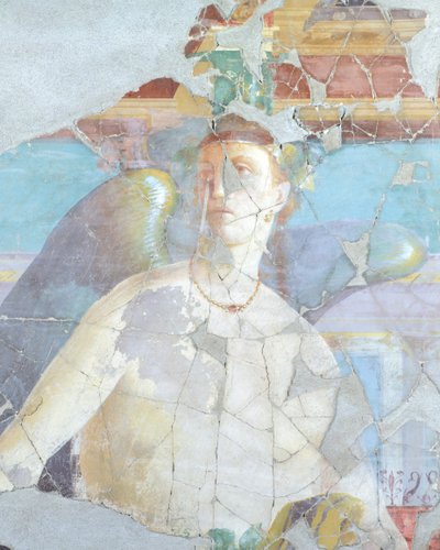 Winged Woman (detail) by Roman Roman