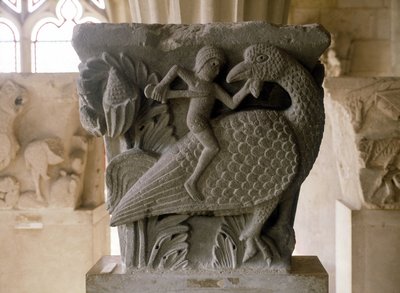 Decor of a marquee of the Cathedral Saint Lazarus d