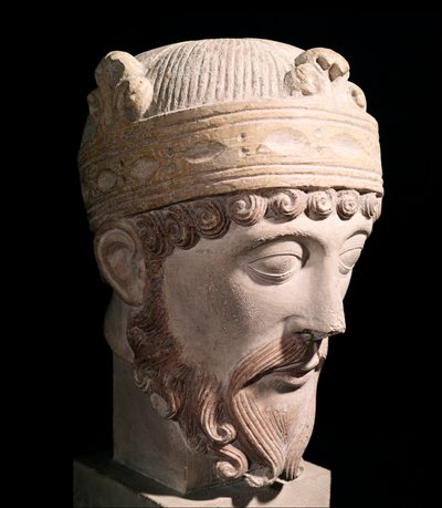 Portrait of Lothair, King of West Francia by Romanesque