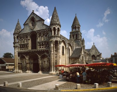 View of Notre Dame la Grande by Romanesque