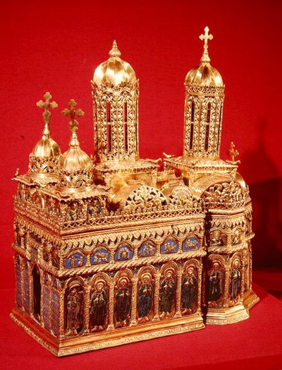 Kivotion, from the Hurezi Monastery, Vilcea County, 1691-92 by Romanian School