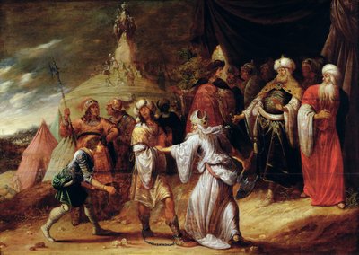 Samuel Killing Agag, King of the Amalekites by Rombout van Troyen