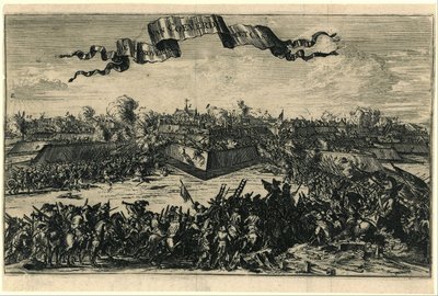 Conquest of Coevorden on December 30, 1672 by Romeyn de Hooghe (attributed to)