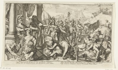 Allegory on the Acquisitions in Brabant by Romeyn de Hooghe