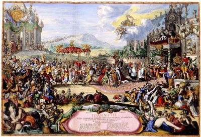 Allegory of King John III Sobieski, 1675 by Romeyn de Hooghe