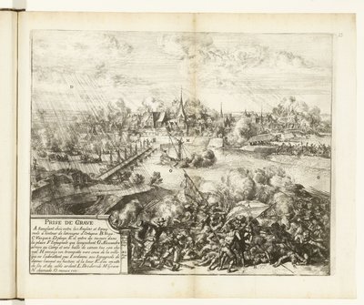 Siege and capture of Grave, 1586 by Romeyn de Hooghe