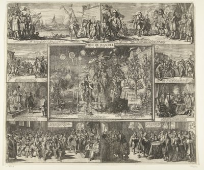 The Peace of Westminster, 1674 by Romeyn de Hooghe