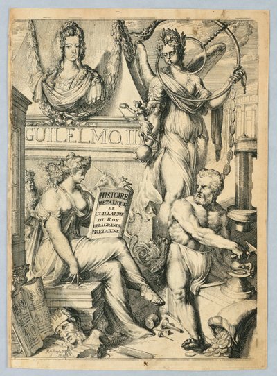 Frontispiece, "Histoire Metalique de Guillaume III, Roy de la Grande Bretaigne" by Romeyn de Hooghe