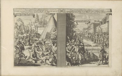 Healers in Arclada; Jesuit Shaved by a Tollmaster in Golconda by Romeyn de Hooghe
