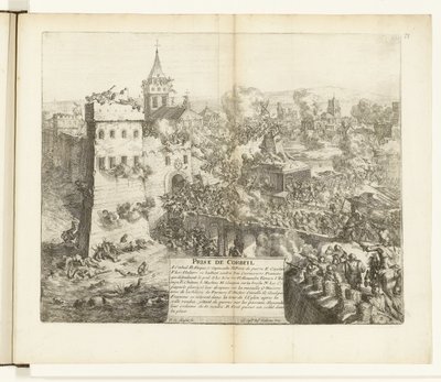 Capture of Corbeil, 1590 by Romeyn de Hooghe