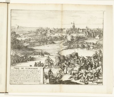 Capture of Oudenaarde, 1582 (Guerres de Flandres) by Romeyn de Hooghe