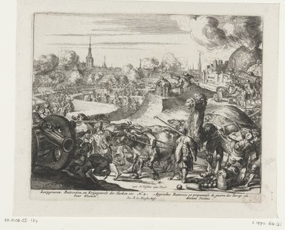 Turkish Trenches Before Vienna by Romeyn de Hooghe