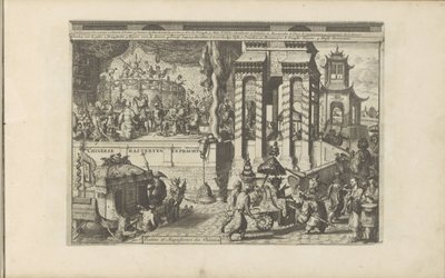 Reception Ceremony with the Chinese by Romeyn de Hooghe