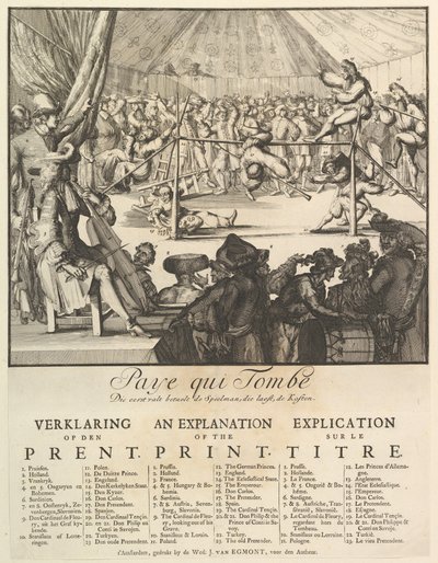 Paye qui Tombe: The Fall of the... by Romeyn de Hooghe