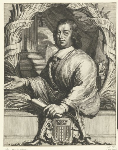 Portrait of Johan van der Waeyen by Romeyn de Hooghe