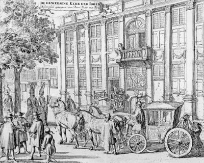The former Church of the Jews, c.1700 by Romeyn de Hooghe