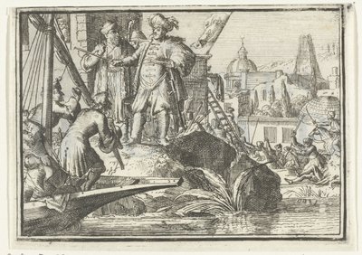 Title Page for the Pamphlet: The Shorn Hope, 1702 by Romeyn de Hooghe
