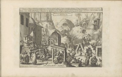 Sin and Penance by Romeyn de Hooghe