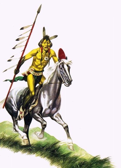 Cheyenne Warrior by Ron Embleton