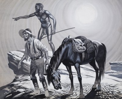 Edward Eyre (1815-1901) by Ron Embleton
