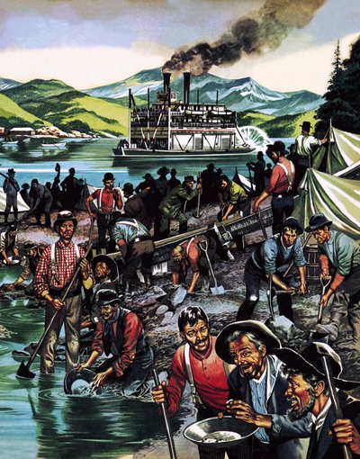 Gold Rush! by Ron Embleton