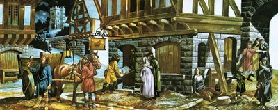 In the Days of Our Forefathers: The Black Death by Ron Embleton